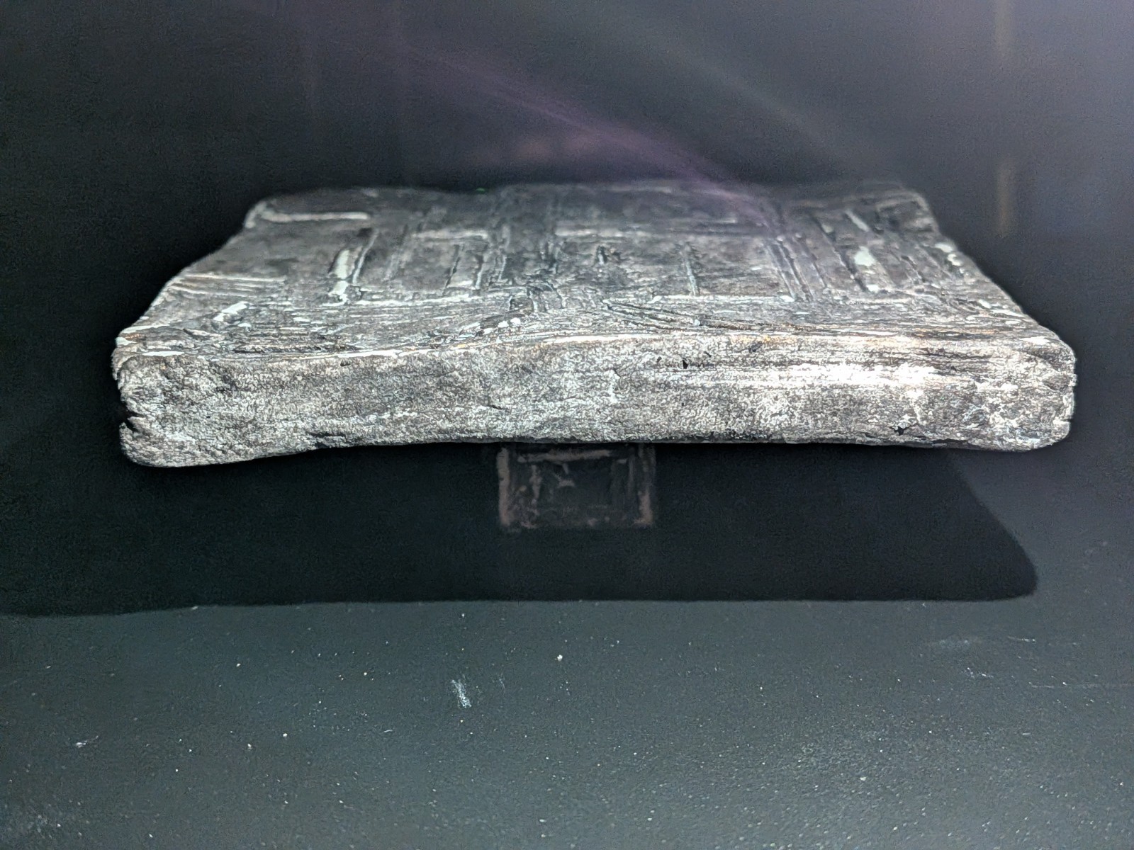 KAMI GATE SHRINE Clay Relief - Handmade Japanese Temple, Dark Copper, 10x10cm - Image 16