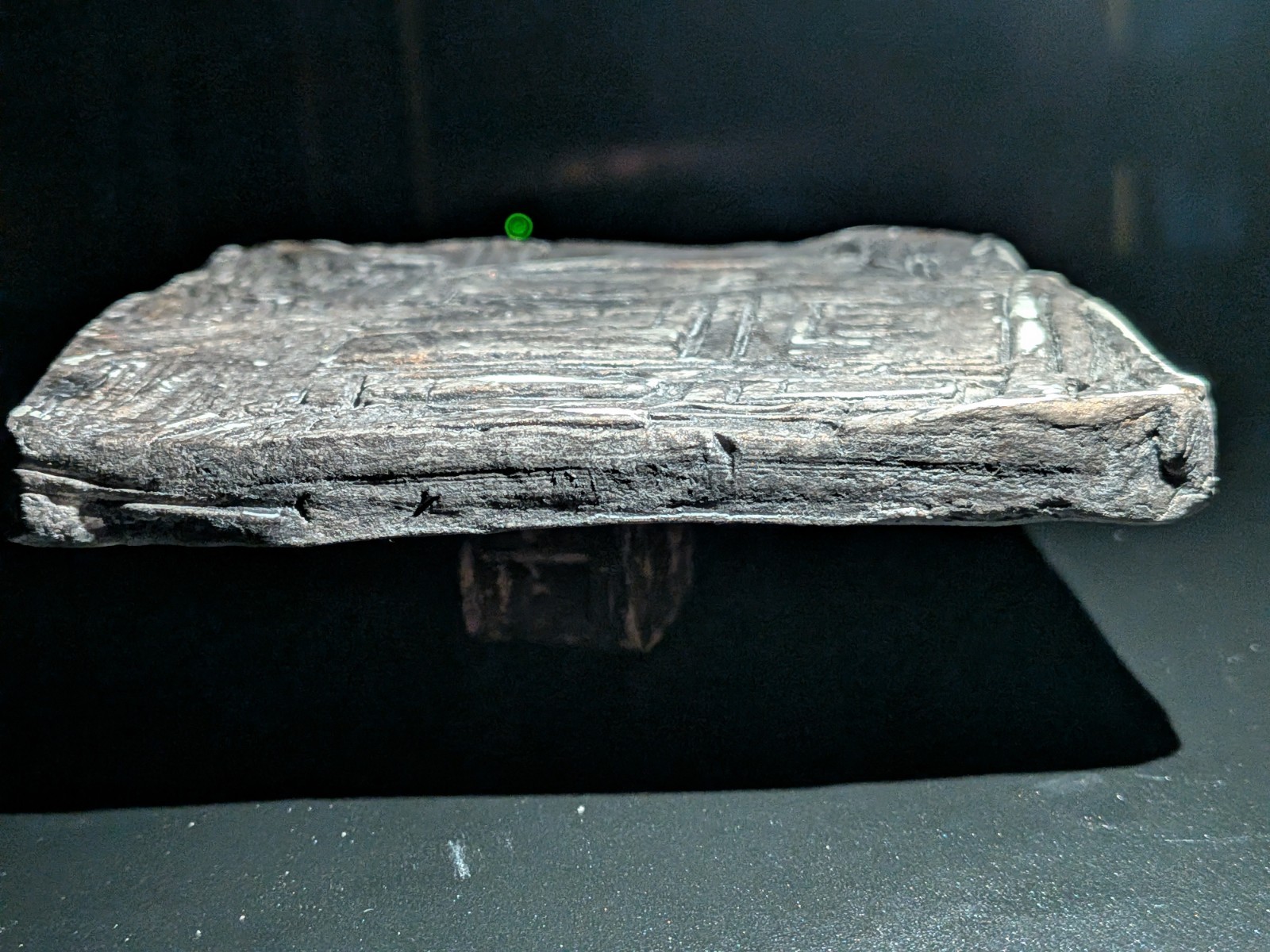 KAMI GATE SHRINE Clay Relief - Handmade Japanese Temple, Dark Copper, 10x10cm - Image 17