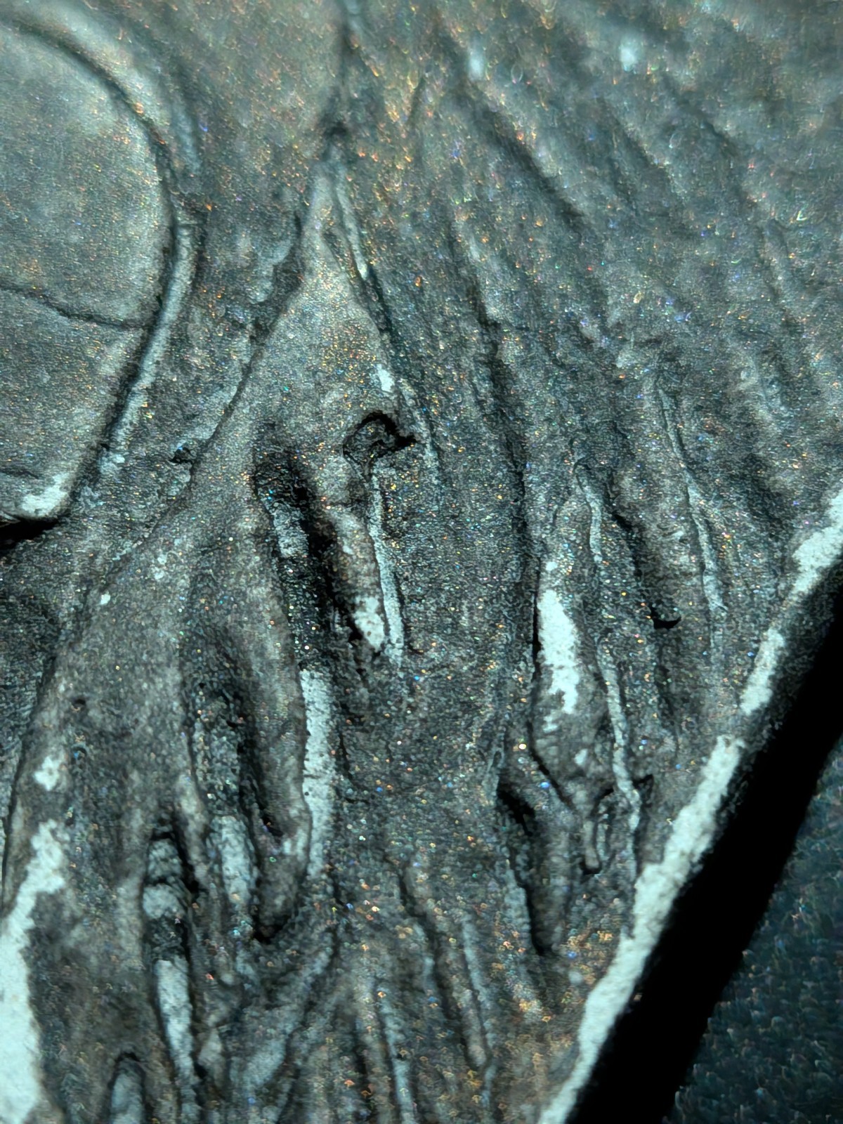 HIBAGON Clay Relief - Handmade Japanese Folklore Sculpture, Dark Copper, 10x10cm - Image 10