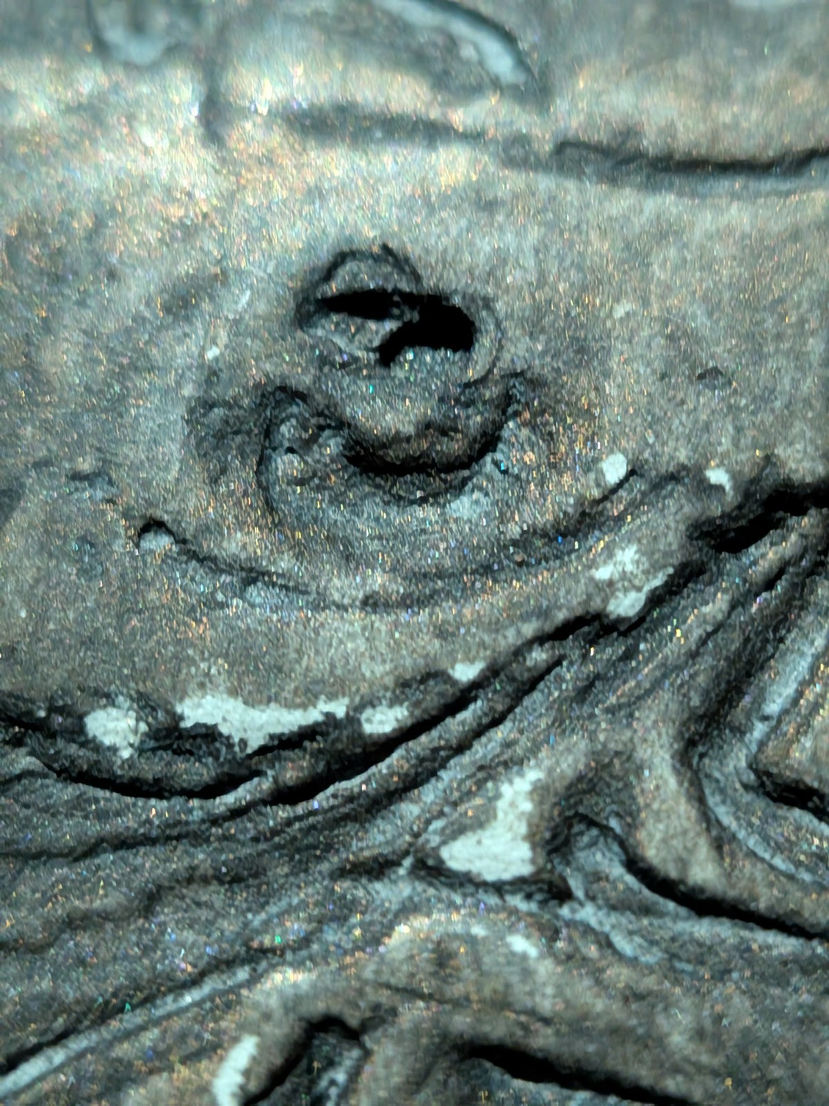 HIBAGON Clay Relief - Handmade Japanese Folklore Sculpture, Dark Copper, 10x10cm - Image 11