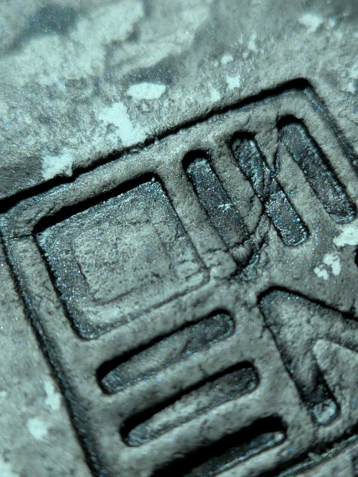 HIBAGON Clay Relief - Handmade Japanese Folklore Sculpture, Dark Copper, 10x10cm - Image 17