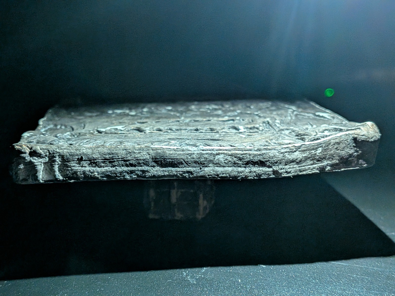 HIBAGON Clay Relief - Handmade Japanese Folklore Sculpture, Dark Copper, 10x10cm - Image 18