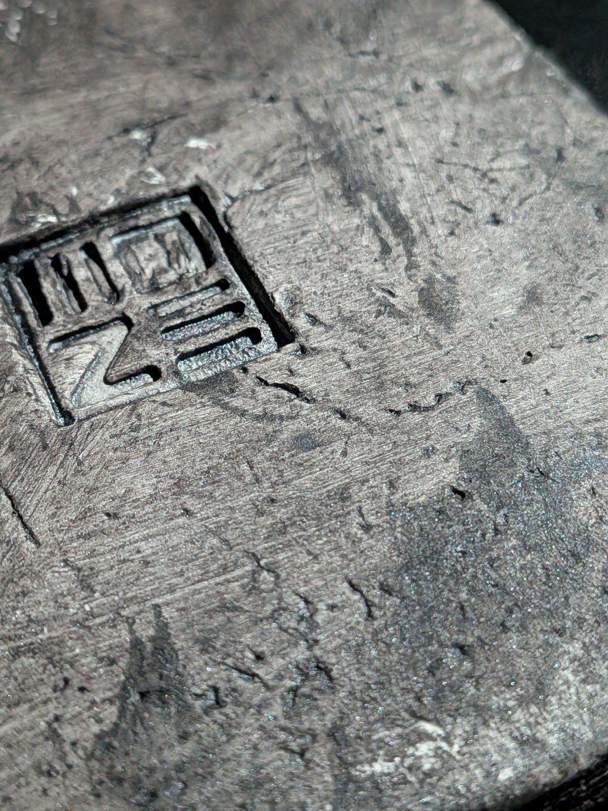 NIO GUARDIAN Clay Relief - Handmade Japanese Temple Sculpture, Grey, 10x10cm - Image 17