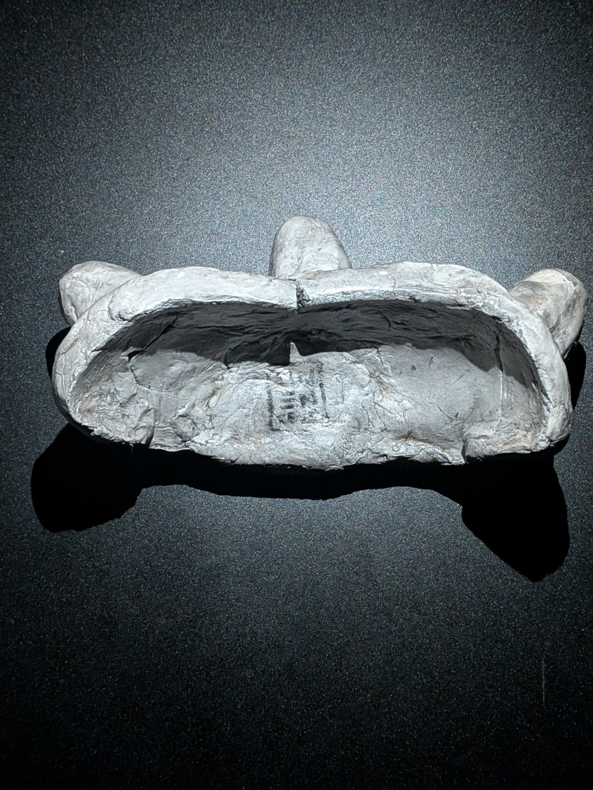 CRAB YOKAI Crown - Handmade Clay Sculpture, White, Japanese Folklore - Image 10