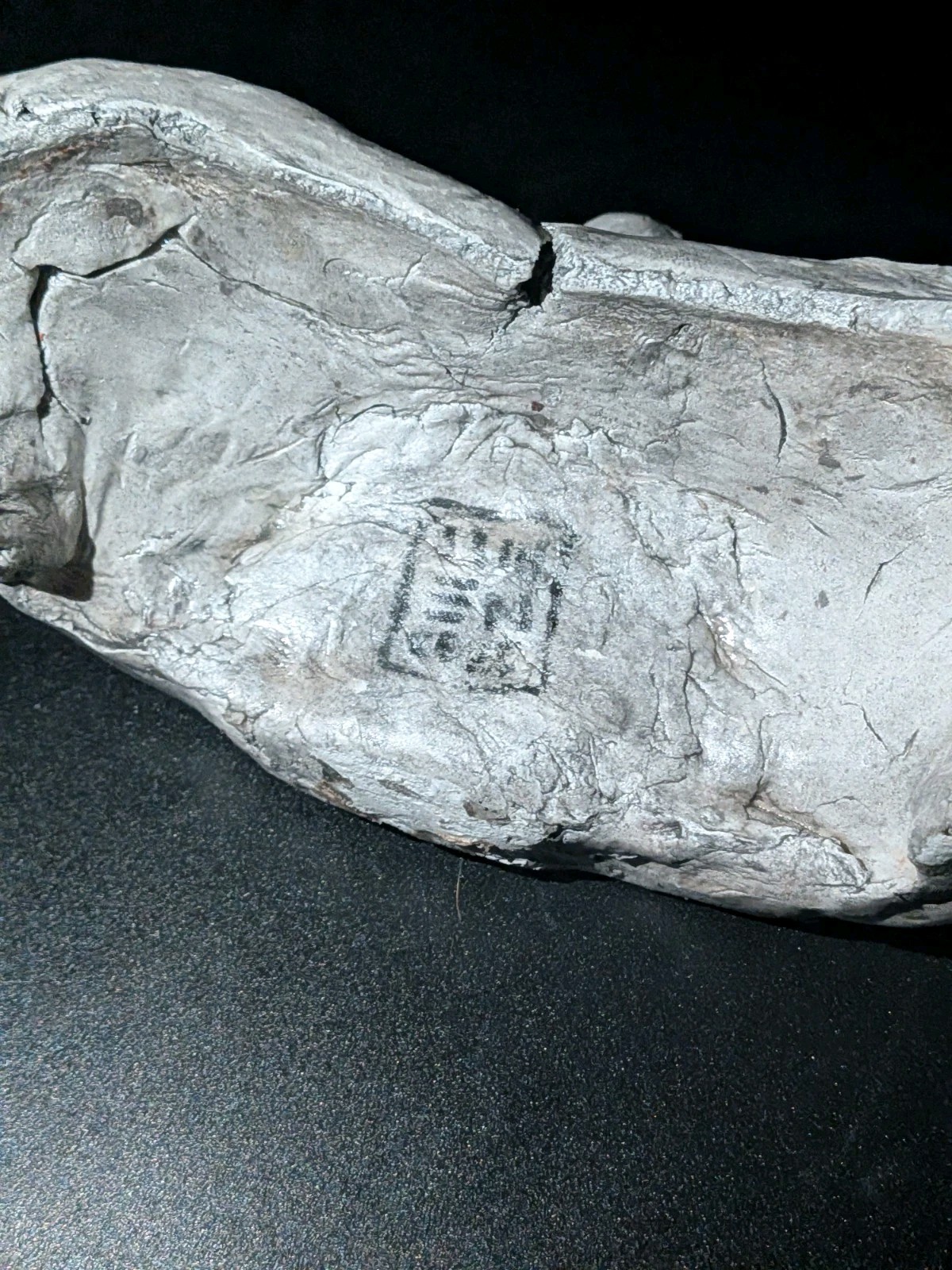 CRAB YOKAI Crown - Handmade Clay Sculpture, White, Japanese Folklore - Image 11