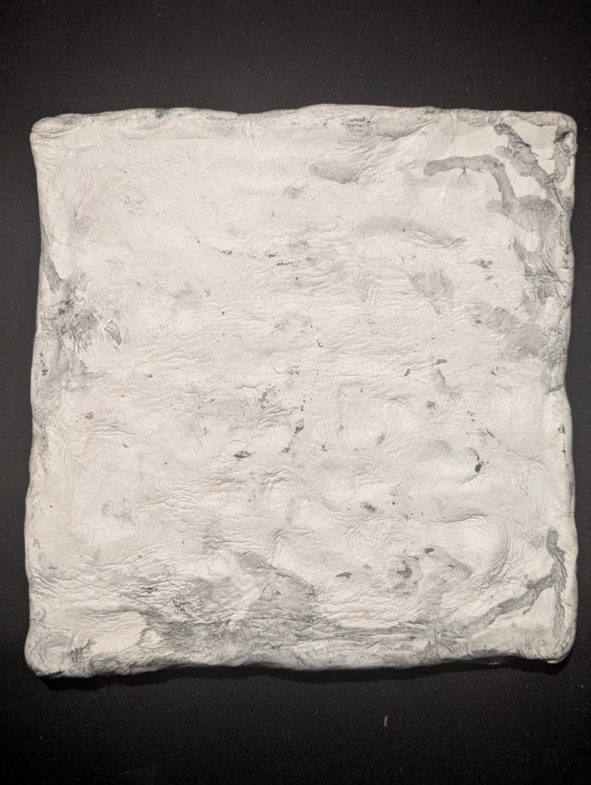 ONI YOKAI Clay Relief - Handmade Japanese Demon Sculpture, 20x20cm - Image 7