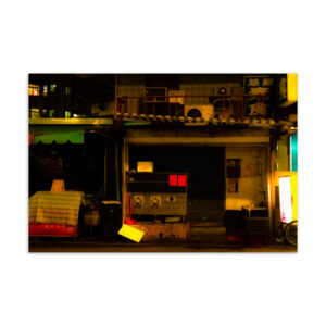 ILLUMINATED SHUTTERS – Taipei Photography Postcard, Taiwan Travel Print