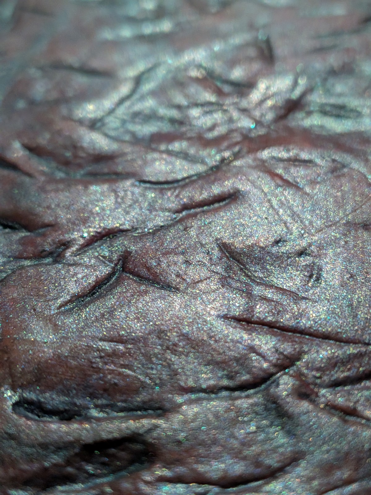 KATA STREET Clay Relief - Handmade Japanese Cityscape, Iridescent, 20x20cm - Image 15