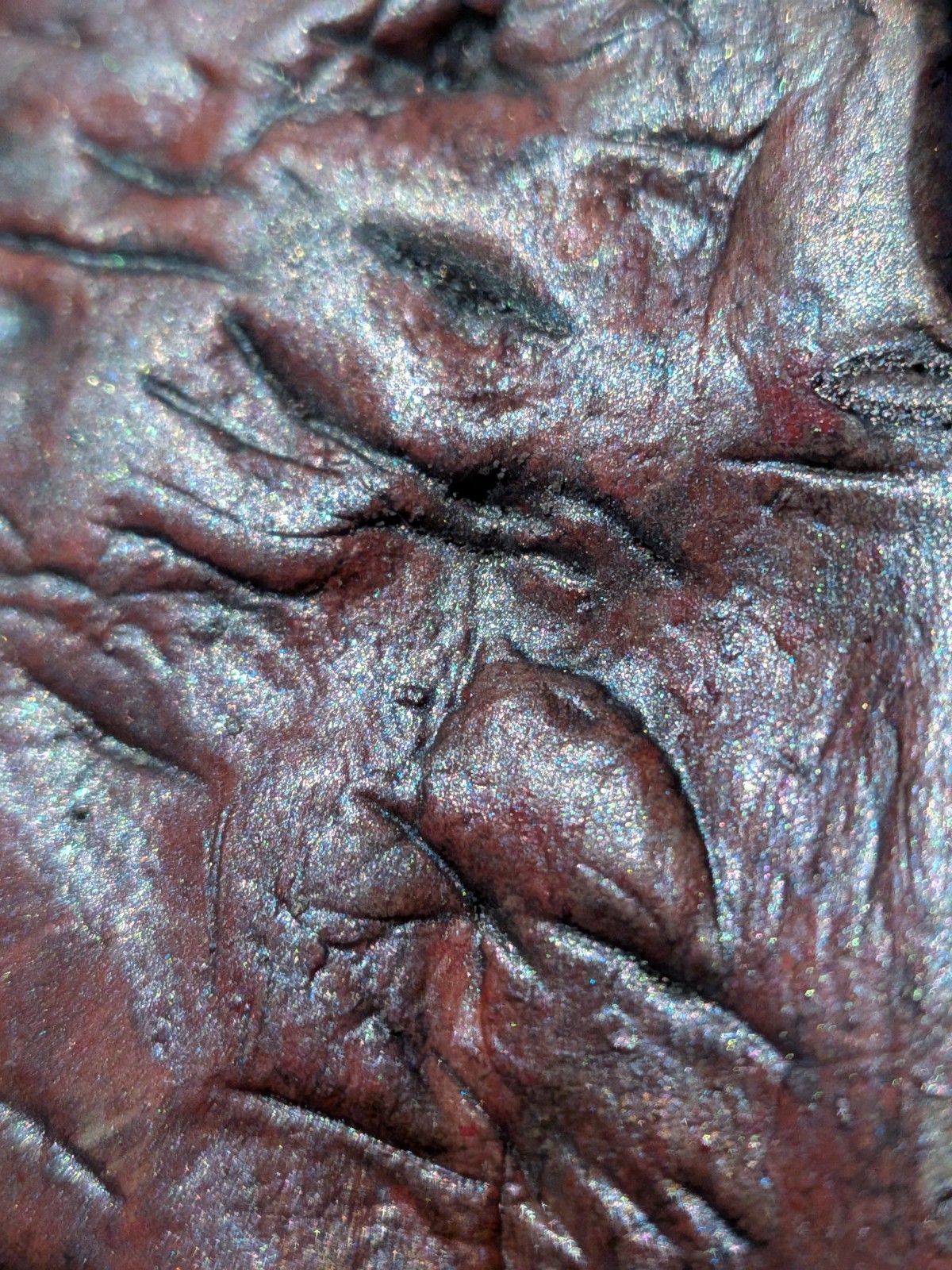 KATA STREET Clay Relief - Handmade Japanese Cityscape, Iridescent, 20x20cm - Image 17