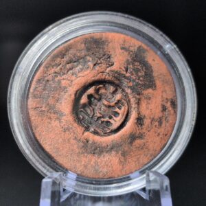 GROUND ZERO MARK Coin [GZM T01] - Handmade Clay, Terracotta, Limited Edition, 27mm