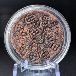 CELLAR-9 Coin [CL9 T01] - Handmade Clay, Terracotta, Limited Edition, 27mm