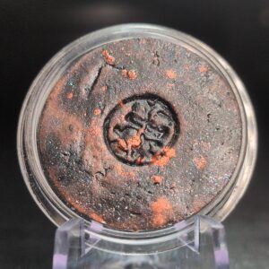 EMPIRE HANKO Coin [EHK T01] - Handmade Clay, Terracotta, Limited Edition, 27mm