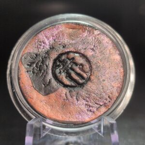 ETERNAL MONARCH Coin [EMC T01] - Handmade Clay, Terracotta, Limited, 27mm
